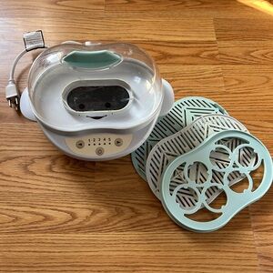 nutribullet Baby Turbo Food Steamer, Bottle Pacifier and Teether Sterilizer